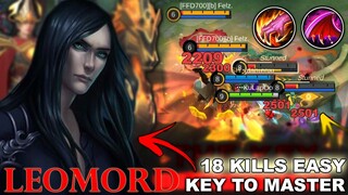 The Key To Leomord Meta | Leomord Tutorial & Best Build | MLBB