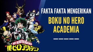 Fakta fakta mengerikan boku no hero academia