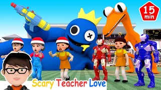 Squid Game Christmas Eve Survival Game - Scary Teacher 3D Cartoon