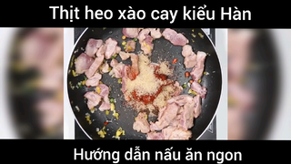 Làm thịt heo kiểu Hàn