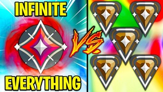 1 Immortal with INFINITE Everything VS 5 Bronzes! - Valorant