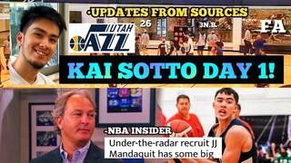 DAY 1 KAI SOTTO JAZZ CAMP UPDATE!! JJ PINAG-AAGAWAN NA NG MGA TOP NCAA TEAMS!