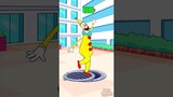 Who will pass in Dance Pit Challenge With Rich Pomni and get her love? | Funny Animation #shorts