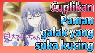 [Mieruko-chan] Cuplikan |  Paman galak yang suka kucing