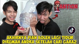 AKHIRNYA PIAN BOLEH LAGI TIDUR DIRUMAH ANDRA🗿 ANTION BARENG PIAN SERUU CUK😋 | FREE FIREE