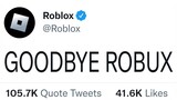 ROBLOX IS REMOVING ROBUX...?!