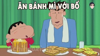 Ăn Bánh Mì Với Bố | Shin Cậu Bé Bút Chì Tổng Hợp Tập Mới Hay Nhất Phần 909 | #CHIHEOXINH