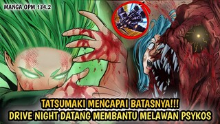 TATSUMAKI MENCAPAI BATAS SAAT MELAWAN PSYKOS FUSION | MANGA OPM 134.2