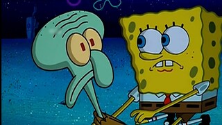 Er Sha muốn cắm trại trước nhà họ và Squidward nóng lòng muốn tham gia cùng họ.