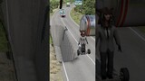 Different Skibidi Toilets Avoiding Push by Bollard to Giant Spinning Axe | BeamNG.Drive