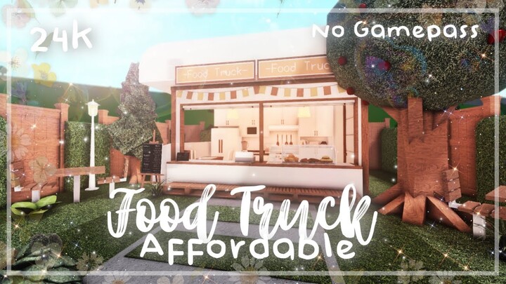 Roblox Bloxburg - No Gamepass Affordable Food Truck - Minami Oroi