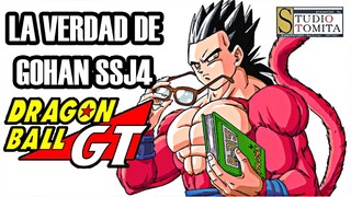 LA VERDAD DE GOHAN SSJ4 EN DRAGON BALL GT | Mitos de Dragon Ball