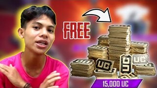 Hadiah 15.000 UC Tentunya Gratis Buat Kalian!!! Event Buat Kalian Yang Pecinta UC Gratis!! | PUBGM