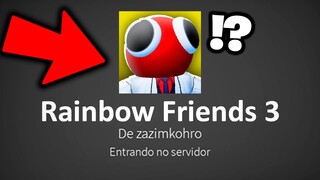 CAPÍTULO 3 DO RAINBOW FRIENDS VISITEI ELE? (TESTANDO MITOS)