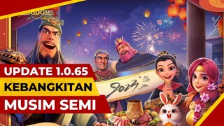 UPDATE PATCH 1.0.65 "KEBANGKITAN MUSIM SEMI "RISE OF KINGDOMS INDONESIA