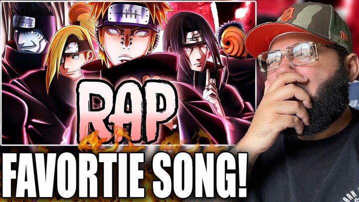 AKATSUKI RAP | "Bleed Gray" | RUSTAGE ft. Fabvl [Naruto] - Reaction