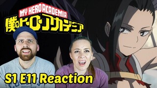 My Hero Academia [English Dub] S1 E11 "Game Over" REACTION! 1x11