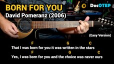 Born For You - David Pomeranz (1999) Easy Guitar Chords Tutorial with Lyrics Part 2 REELS