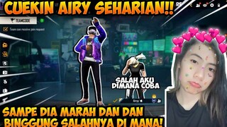 PRANK CUEKIN AIRY SEHARIAN TERNYATA DIA AUTO NGAMBEK DAN SEDIH CUY!!