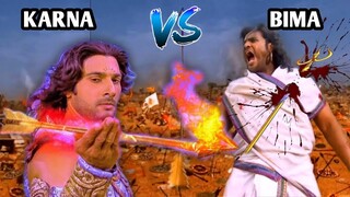 KARNA VS BIMA| KARNA MEMBERIKAN KEHIDUPAN KEPADA BIMA| Mahabharata yang Jarang Diketahui!