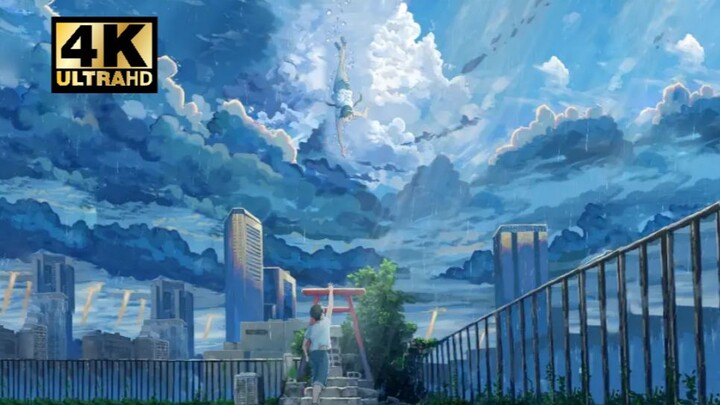 "4K 60PFS·Makoto Shinkai" adalah hal paling beruntung di dunia untuk ditemui