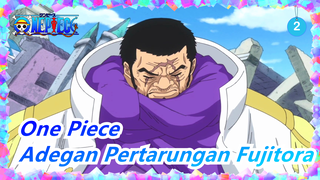 [One Piece] Adegan Pertarungan Fujitora yang Epik, Rasakanlah Kekuatan Sang Laksamana_2