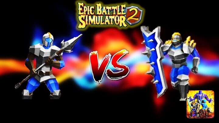 Epic Battle Simulator 2 | 120 SPEARS VS 120 SHIELDS!