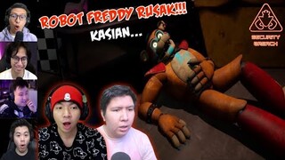 Reaksi Gamer Sedih Melihat Freddy Rusak | Five Night's At Freddy's:Security Breach Indonesia