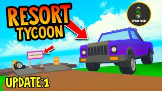 SECRET FOUND in Tropical Resort Tycoon UPDATE 1 - Roblox