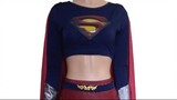 Kostum cosplay superhero wanita supergirl