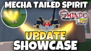 [CODE] FULL *MAX* NEW MECHA TAILED SPIRIT BLOODLINE SHOWCASE! UPDATE! Shindo Life Roblox RellGames