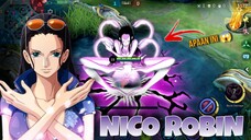 BEGINI JADINYA JIKA NICO ROBIN ADA DI MOBILE LEGEND 😲😱