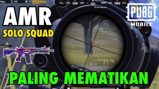 AMR SNIPER PALING MEMATIKAN🔥SOLO SQUAD DI RANK TINGGI😱 | PUBG MOBILE INDONESIA