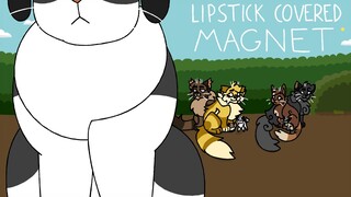 Lipstick Covered Magnet - a Patchpelt PMV