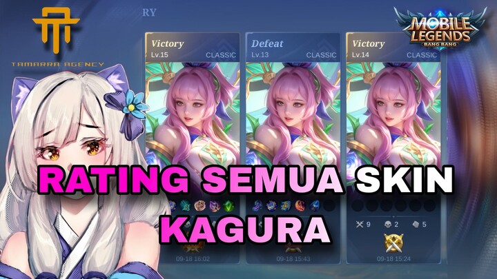 [TA] RATING SKIN KAGURA|| KESUKAAN KALIAN YG MANA?