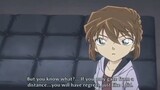 Old woman give an advice to Haibara about her feelings to Conan || Movie 19 Sunflowers of Inferno