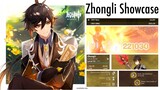 Triple crowns 👑 C2 Zhongli Geo DPS Build & Team & Showcase - Genshin Impact ver. 2.4