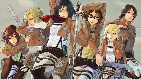 Attack on Titan Females [AMV] - "Power" by Little Mix