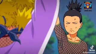 shikamaru and shikadai fight scenes  with life partner