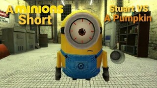 A Minions Short: Stuart VS A Pumpkin