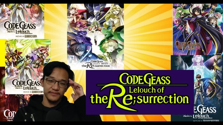Code Geass Resurrection tarik balik APA AKU kata