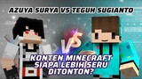 Azuya Surya vs Teguh Sugianto: Siapa Gamer Minecraft Terkuat di Indonesia!? | MRI PanSos Kap #short