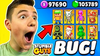 GEMME E SKIN GRATIS SU STUMBLE GUYS!! NUOVO BUG SEGRETO!😱🤑