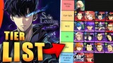 Global Solo Leveling Arise REROLL TIER LIST!! All Hunters & Weapons (best way to start global!)