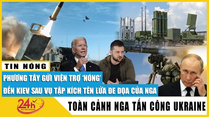 Toàn Cảnh Chiến Dịch Nga Tấn Công Ukraine Trưa 13/10 Kiev lại bị UAV tập kích liên tục | TV24h