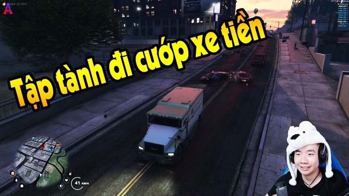 GTA 5 Roleplay - Tổ Đội tấu hài tập tọe đi ăn cướp =))