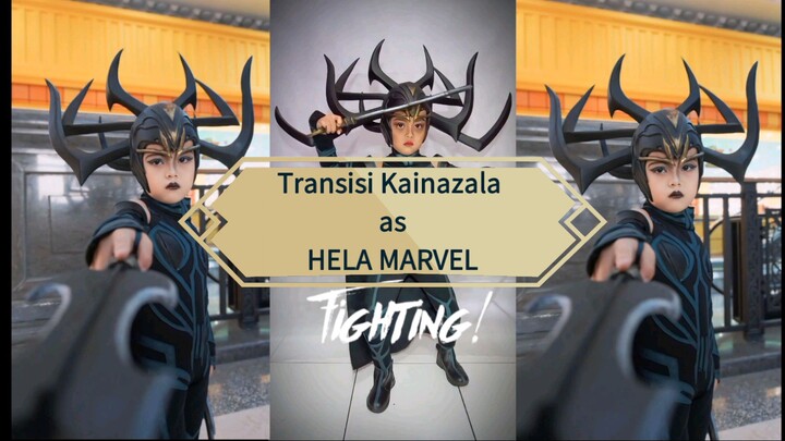 Transisi Kainazala as HELA The Goddess of Death 🔥 from MARVEL #JPOPENT #bestofbest