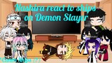 Hashira react to ships on Demon Slayer // Demon Slayer [Gacha Club] // Canon Ships (?)