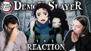 Demon Slayer 1x1 REACTION! | "Cruelty"