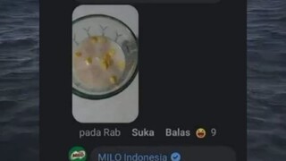 admin Milo sangat ramah